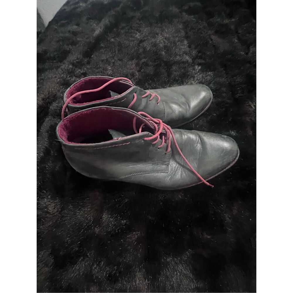 LASOCKI CASUAL MEN SHOES SIZE 43 10 Chukka boot leather lace up